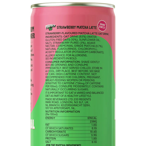 12’li Strawberry Oat Matcha Latte Paketi